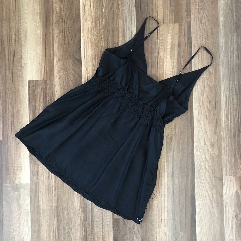 Silk beaded top, size small - Picture 2 of 8